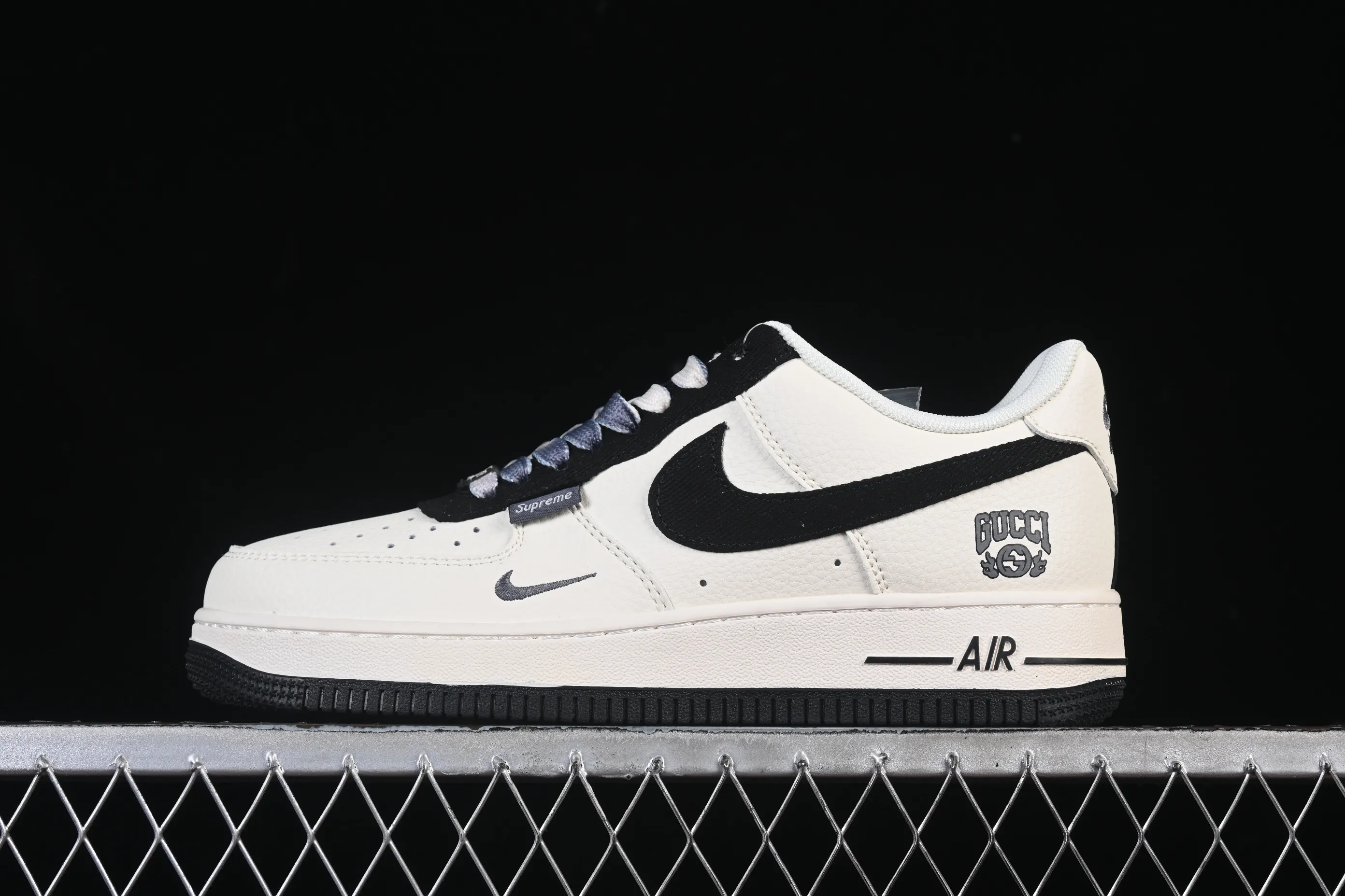 All categories Nk Air Force 1 Air Force series Nk Air Force 1 Low Air Force low-top Nike Air Force 1'07 Low Gucci co-branded off-white black canvas hook Air Force 1 low-top casual sneakers XD2588-605